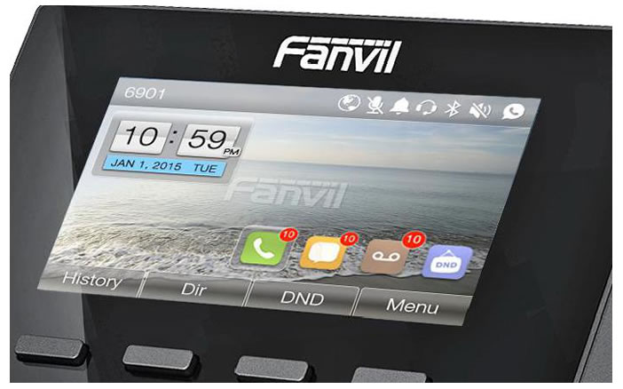 Display a colori fanvil x5s